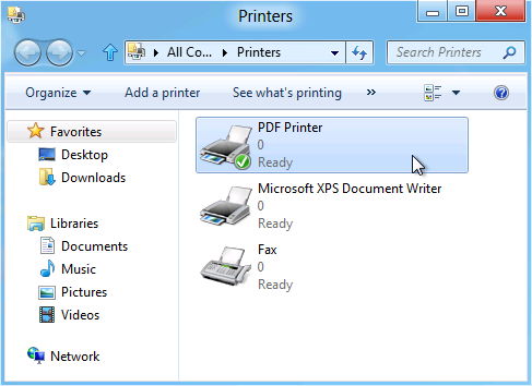 periode Afskrække ørn PDF Printer for Windows 10